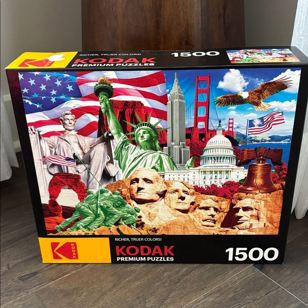 Kodak Made In America Premium Puzzle,,1500 piece